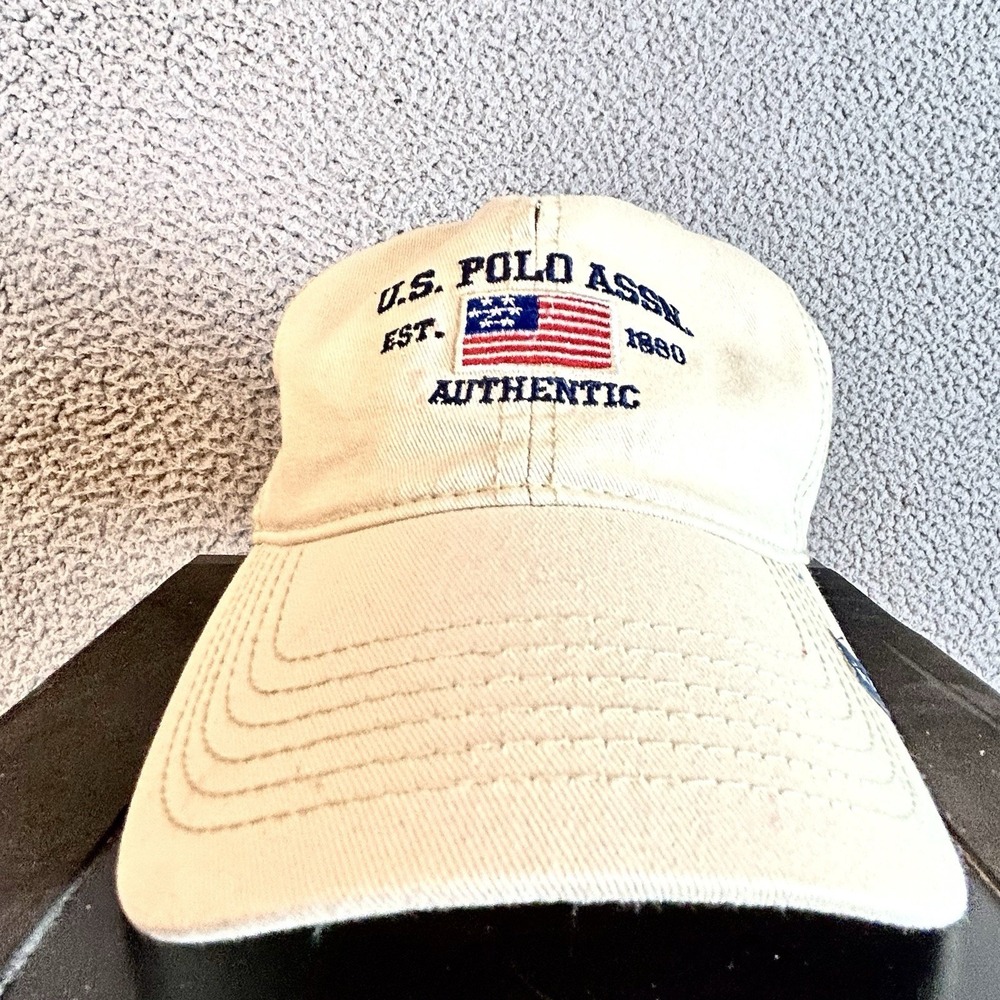 U.S. Polo Assn Hat Cap Mens Adjustable Strap Back Apparel Y2K Vintage